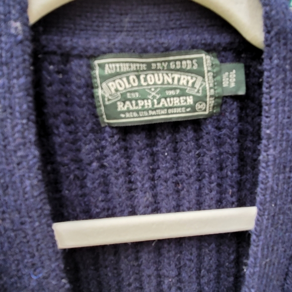 Polo County Ralph Lauren Cardigan (Wool) - Picture 3 of 10